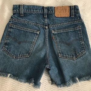 Vintage (1980’s) Levi’s Cutoffs